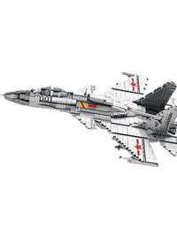 J-15 Fighter Aircraft Block Toys Set - 1999Pcs
