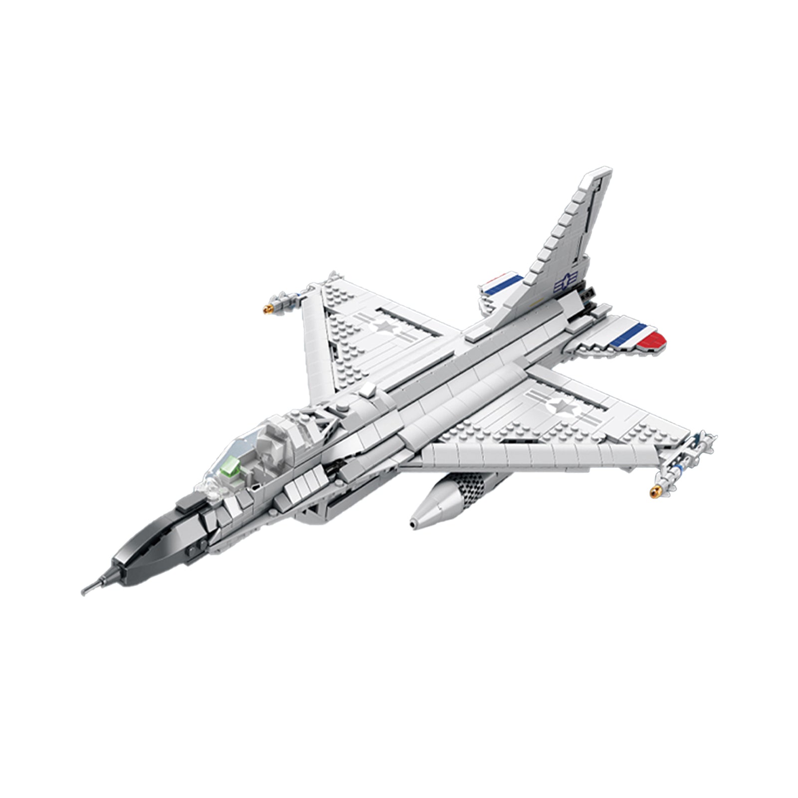 F-16 Fighting Falcon Fighter Jet Toys Set - 1427Pcs