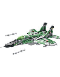 MIG-29 Fighter Aircraft Block Toys - 1387Pcs
