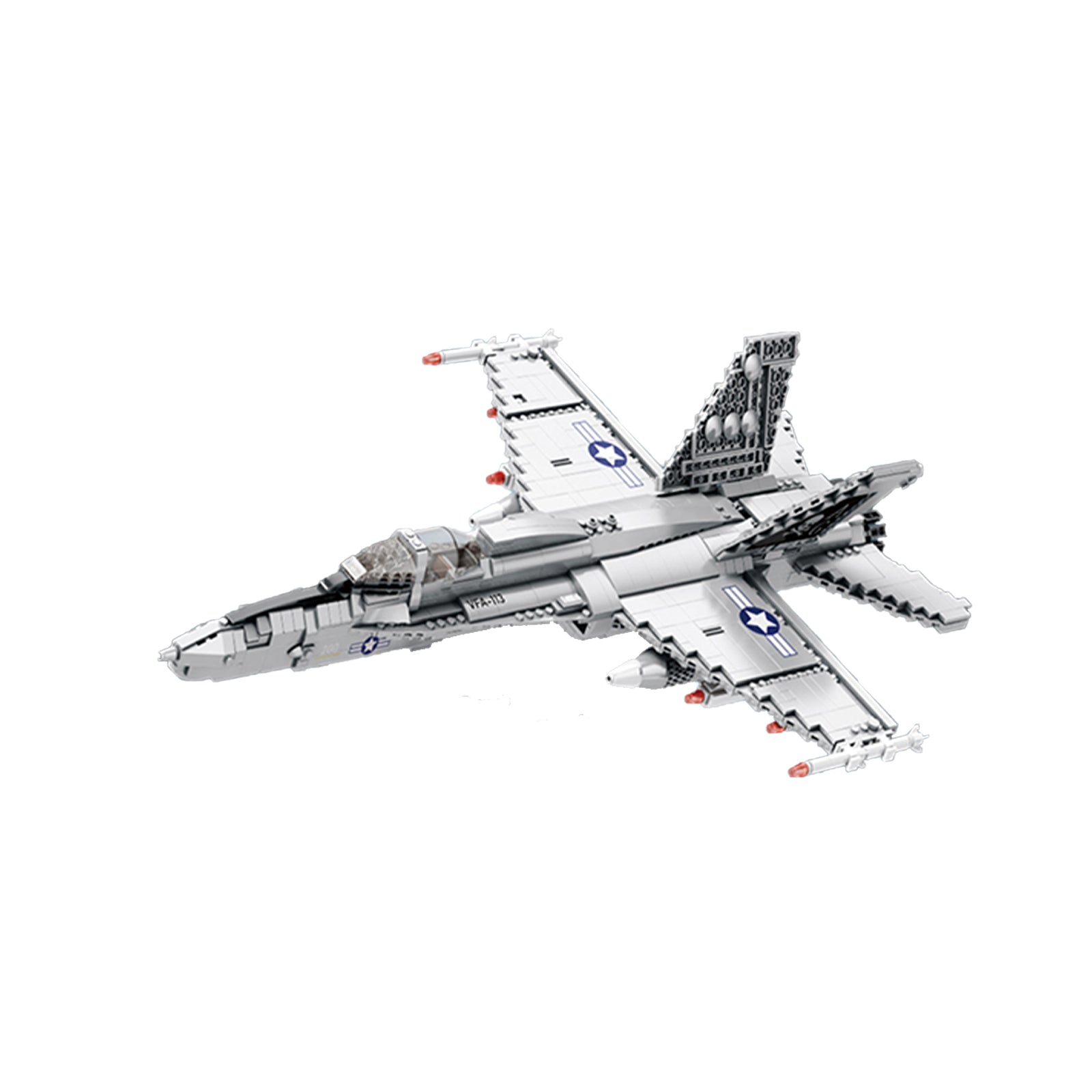 F-18 Hornet Toy Fighter Jet Set - 1387Pcs