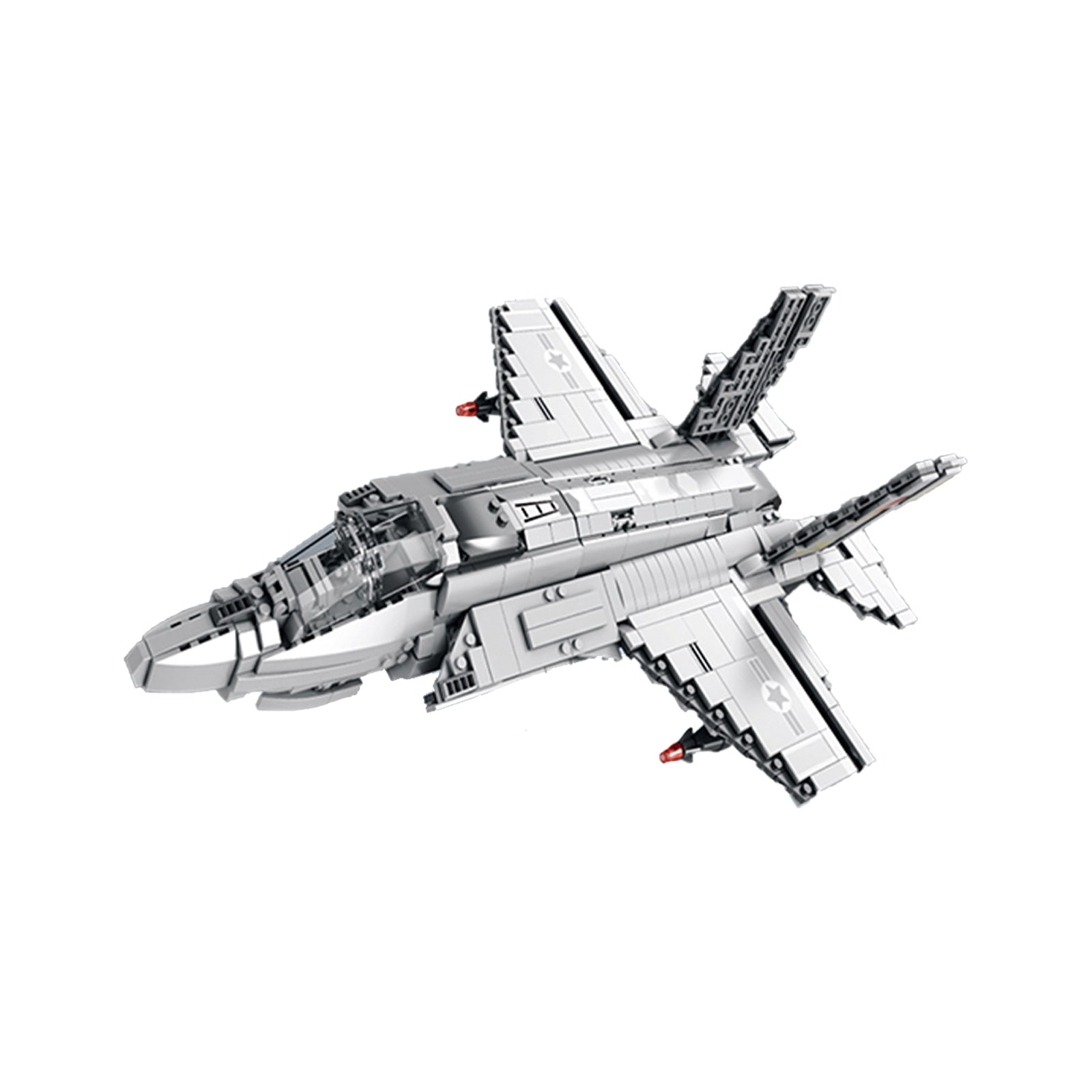 F-35 Lightning II Fighter Aircraft Brick Set - 1600Pcs