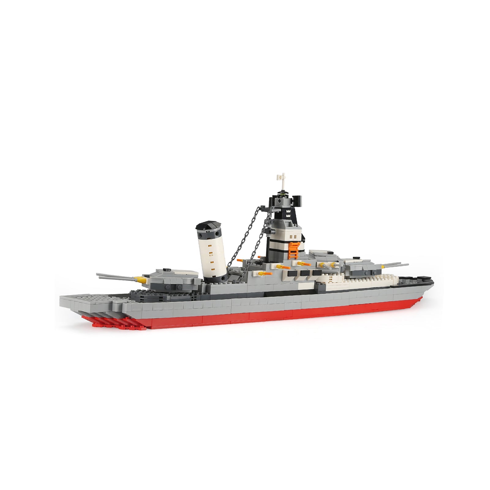 Military Navy Battleship Toys Block - 774Pcs