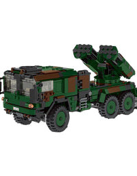 LARS II Light Rocket Block Toy Truck - 986Pcs
