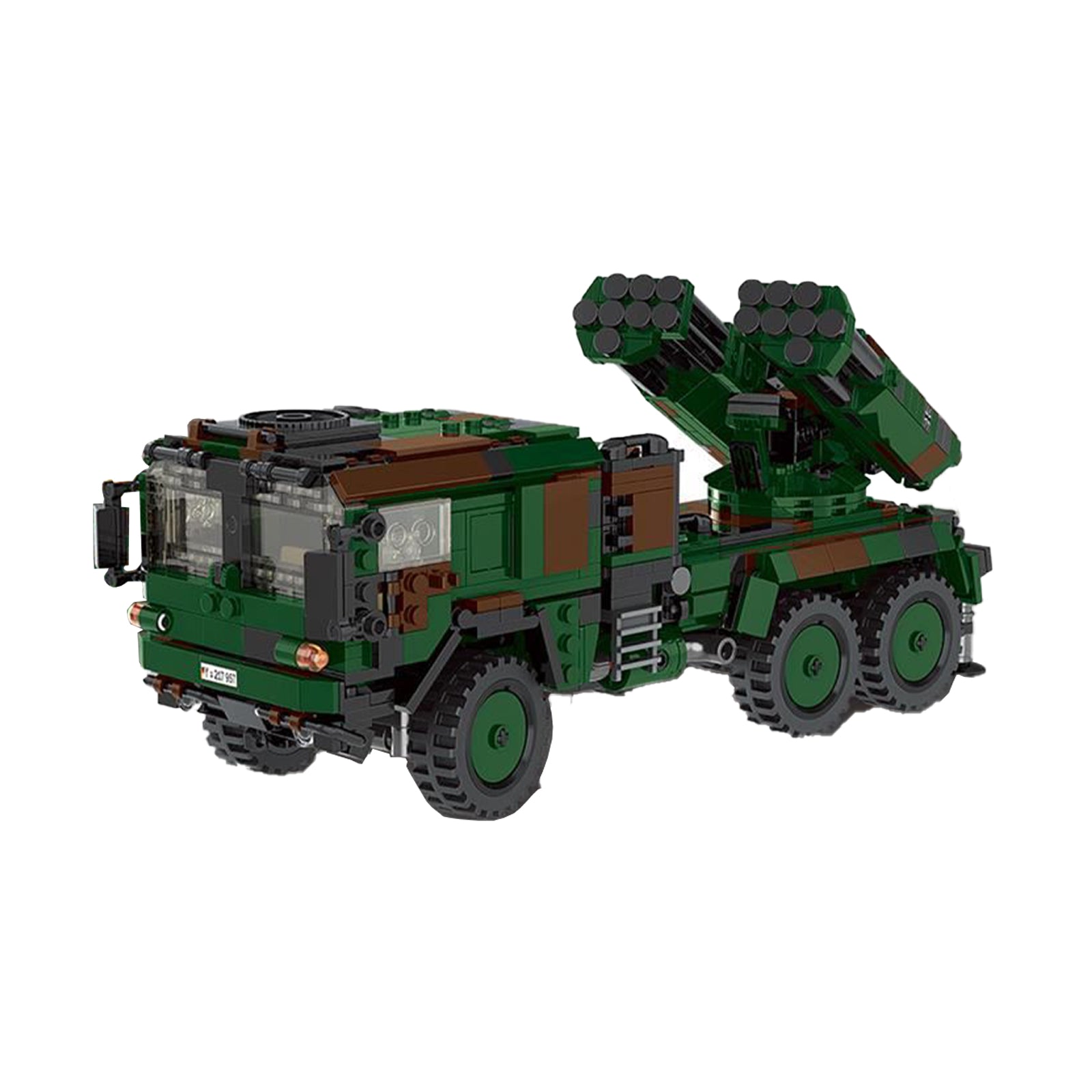 LARS II Light Rocket Block Toy Truck - 986Pcs