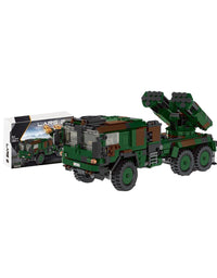 LARS II Light Rocket Block Toy Truck - 986Pcs
