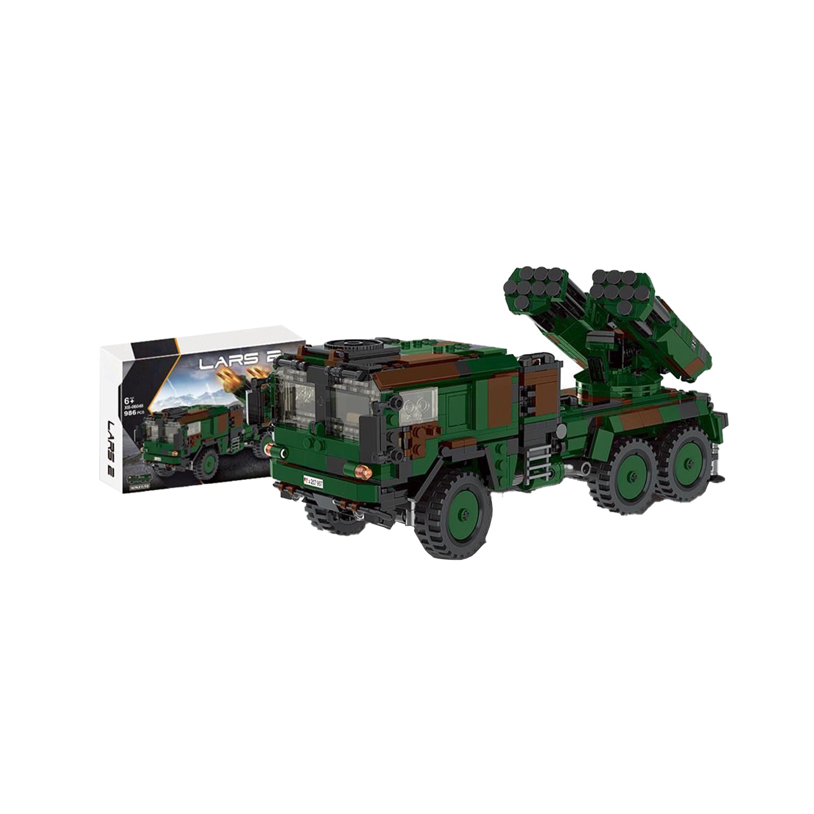 LARS II Light Rocket Block Toy Truck - 986Pcs