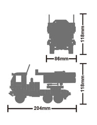 M142 HIMARS War Block Toy Set- 458Pcs
