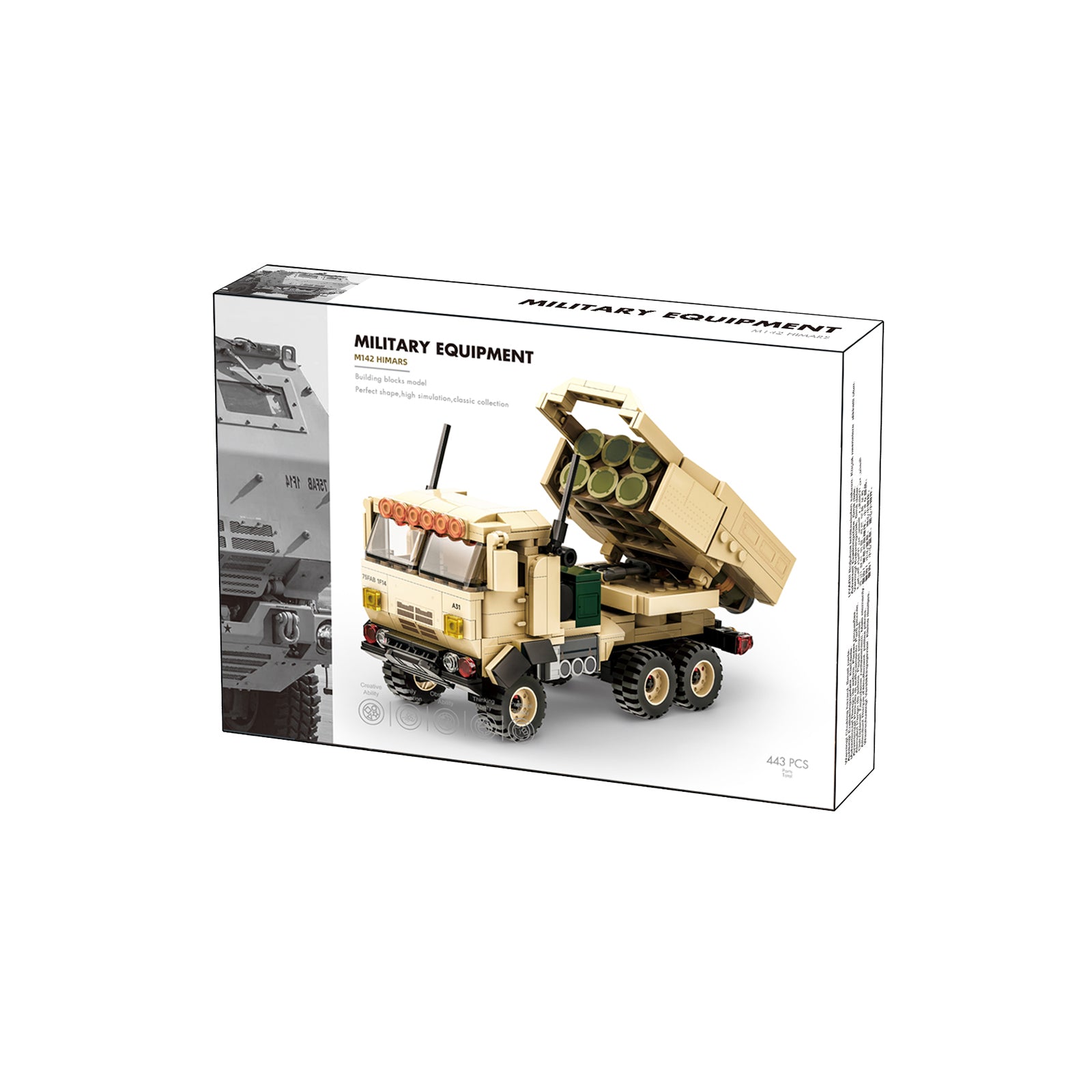 M142 HIMARS War Block Toy Set- 458Pcs