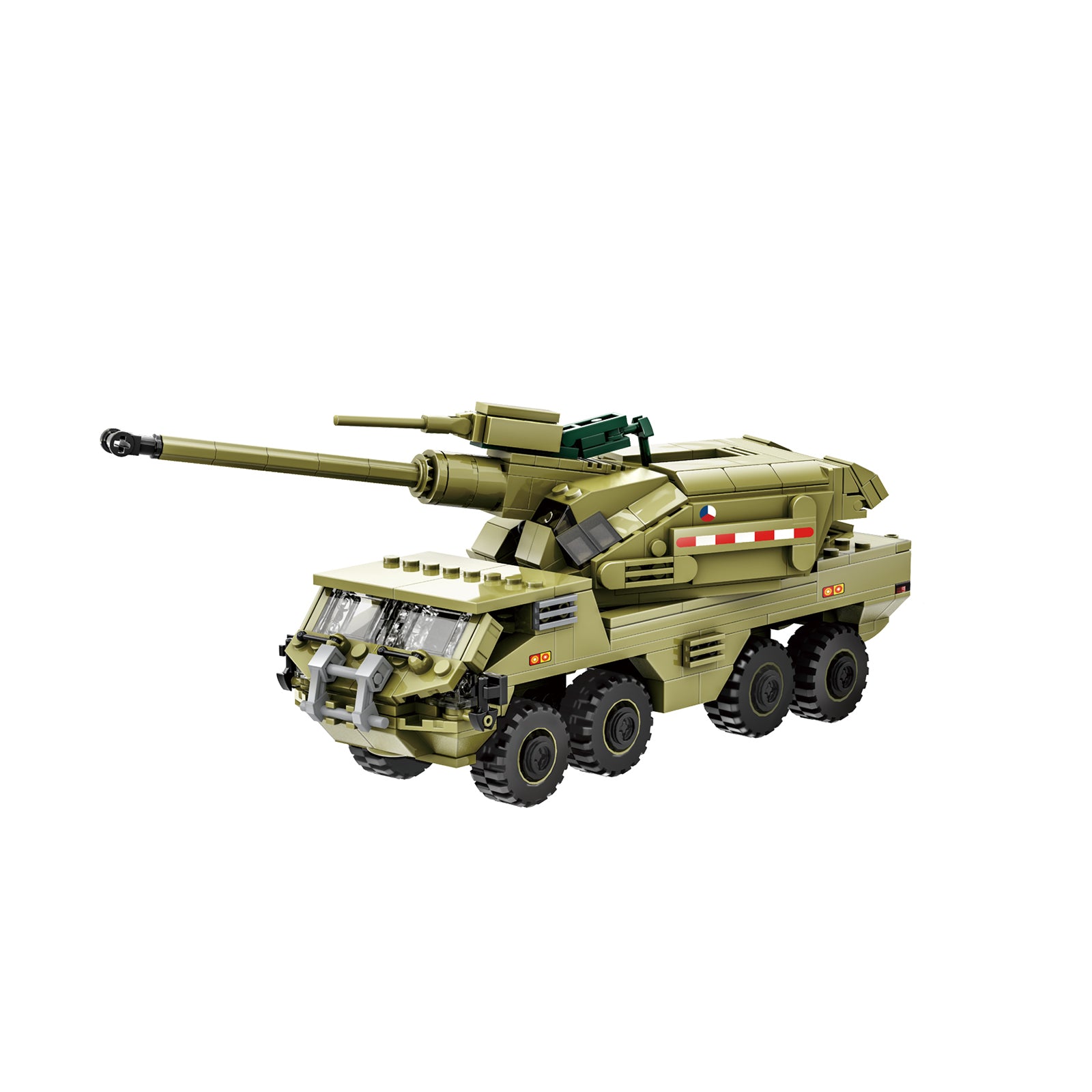 Dana M2000G Missile Vehicle Building Bricks Toys - 425Pcs