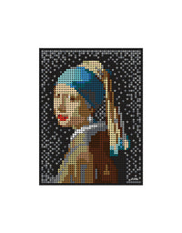 Girl with a Pearl Earring Miniature Pixel Brick Set - 3262Pcs
