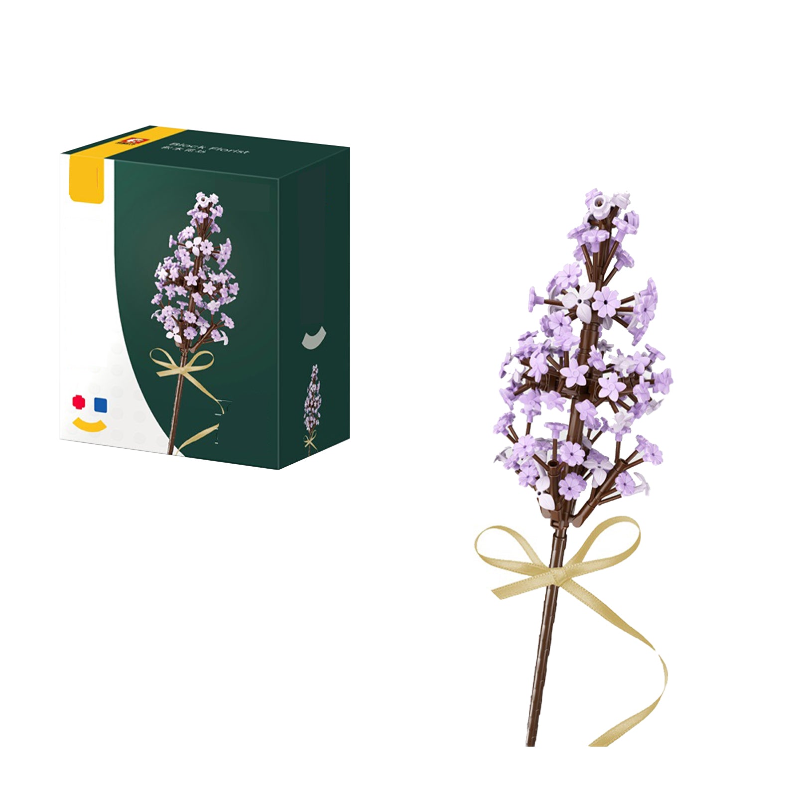 Syringa Vulgaris Flower Botanical Bricks Set - 201Pcs