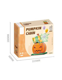 City Pumpkin Cabin Construction Block Toys - 327Pcs
