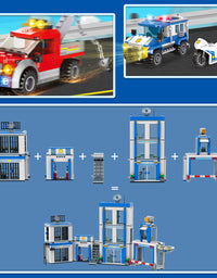 Exercise N Play Toll Booths Building Block Set - 979 Pcs
