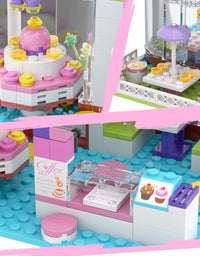 Exercise N Play Street Coffee & Cake Shop Construction Set - 790 Pcs
