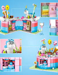 Exercise N Play Barber & Cake Shop Mini Blocks Set - 1023 Pcs
