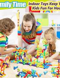 Exercise N Play STEM Vehicles Toddler Blocks Set - 250 Pcs
