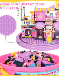 Exercise N Play Building Toy Barber Shop Mini Block Sets - 1294 Pcs
