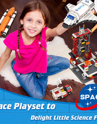 Exercise N Play Space Shuttle Building Bricks Toys - 660 Pcs
