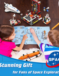 Exercise N Play Space Shuttle Building Bricks Toys - 660 Pcs
